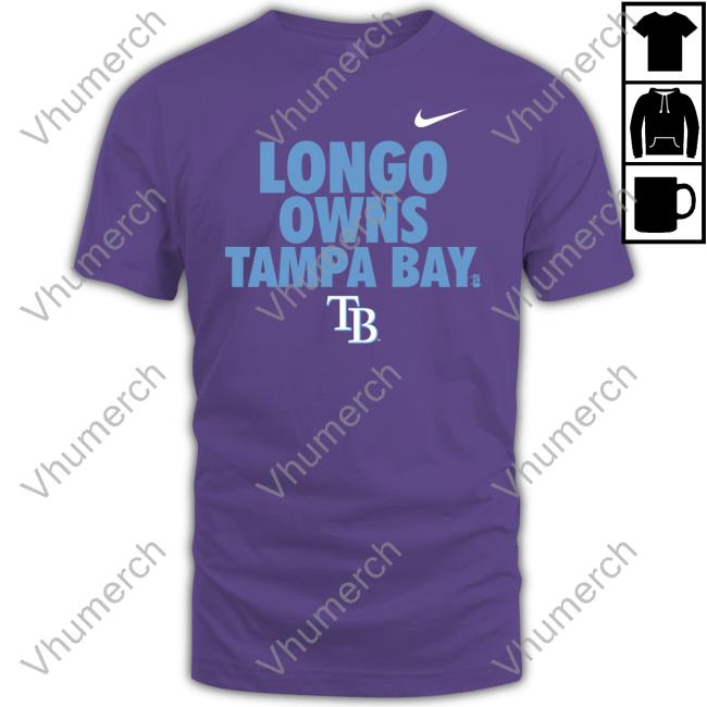 Tampa Bay Rays MLB Fan Shop Longo Owns Tampa Bay Sweatshirt