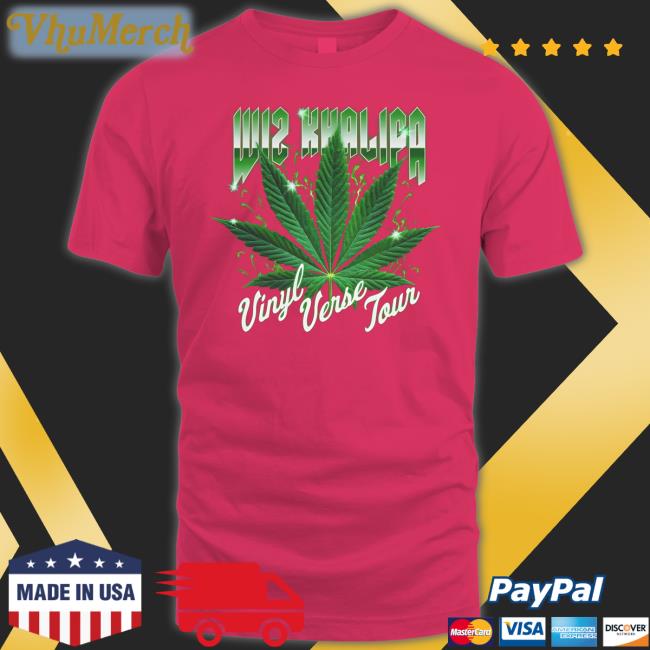 Wizkhalifa Vinyl Verse Tour Shirt