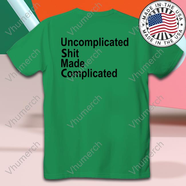 Uncomplicated Shit Made Complicated Hoodie F'n Boot