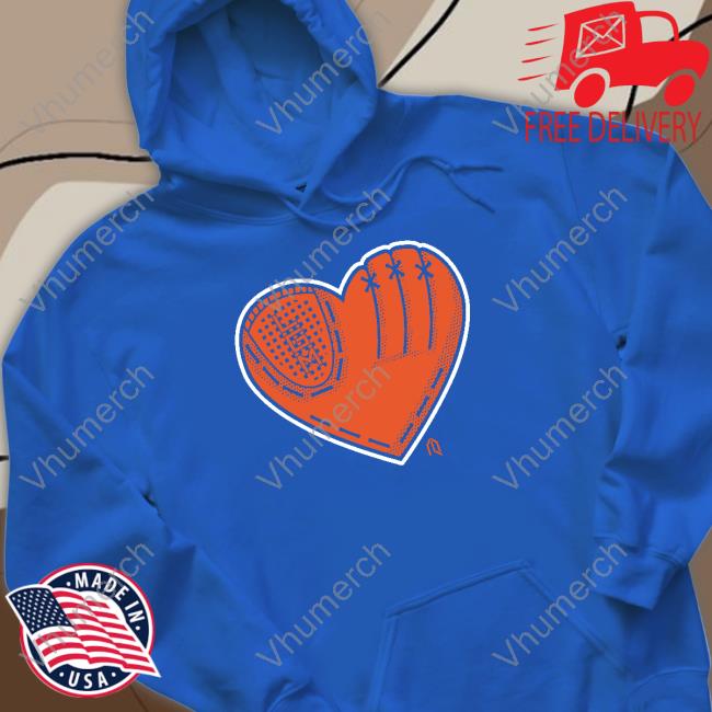 Athlete Logos Store Glove Heart Tee Shirt
