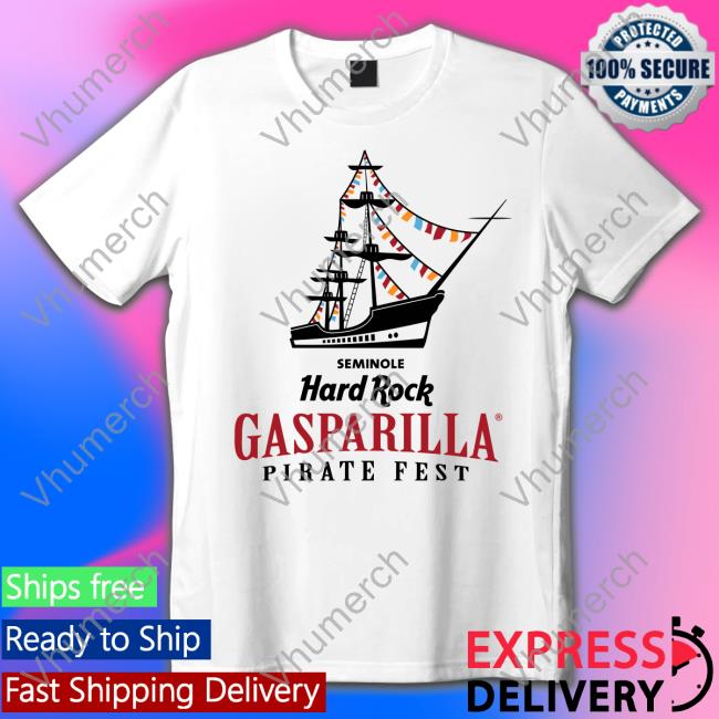 Seminole Hard Rock Gasparilla Pirate Fest Shirt Gasparilla Tampa