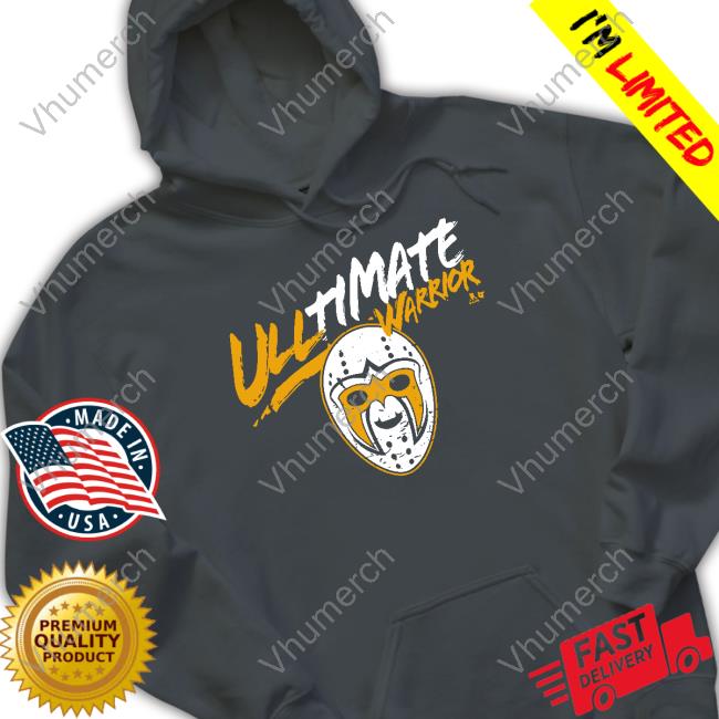 Linus Ullmark Ull-Timate Warrior T Shirt Breakingt Store Linus Ullmark Ull-Timate Warrior Shirt