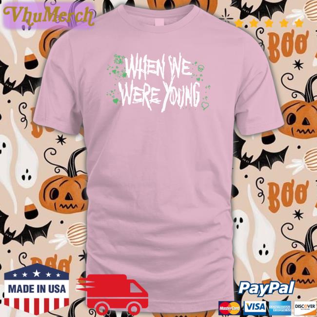 Whenwewereyoung Merch Fest Lineup Shirt