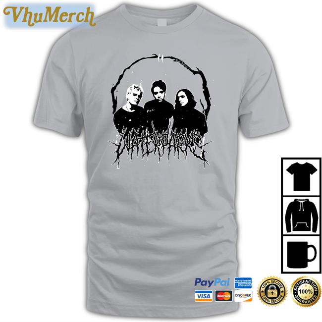Waterparks Heavy Metal Logo Boyfriend Fit Girls Shirt Getsfuzzy