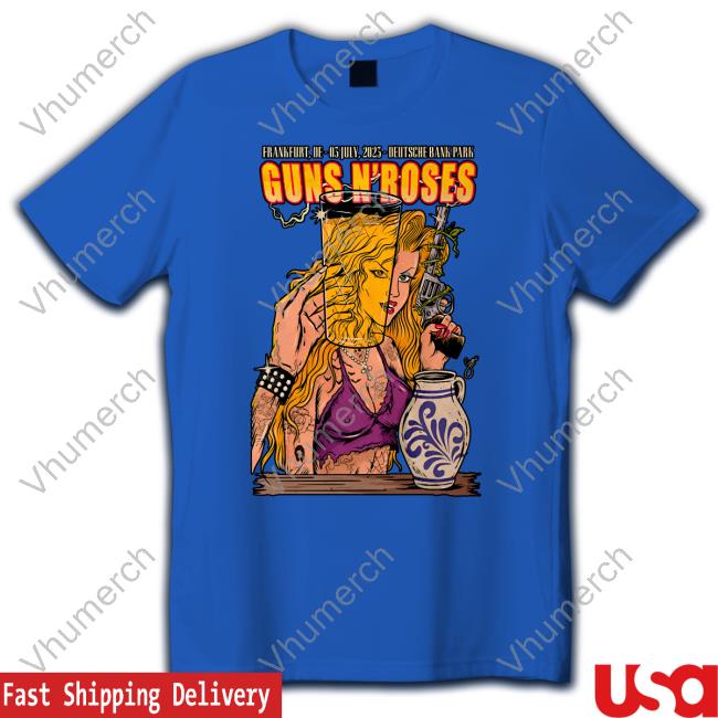 Guns N’ Roses Deutsche Bank Park De Event T-Shirt