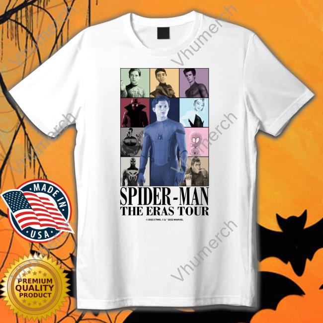 Sony Pictures Uk Spider-Man The Eras Tour Tee Shirt