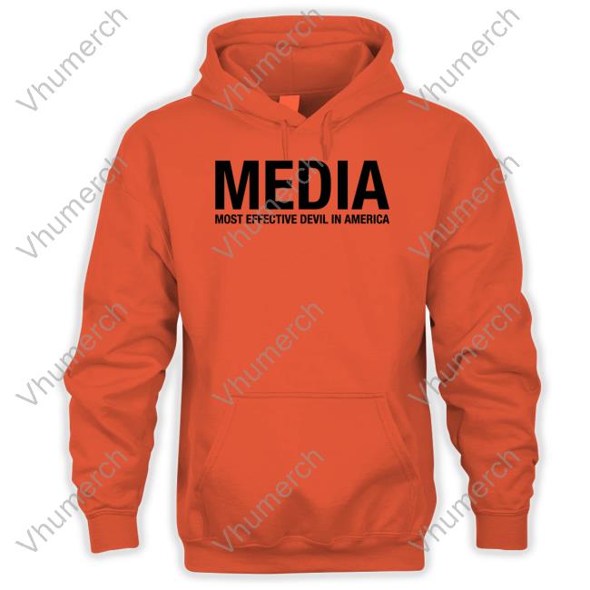 Robert W Malone, Md Wearing Media Most Effective Devil In America Sweatshirt