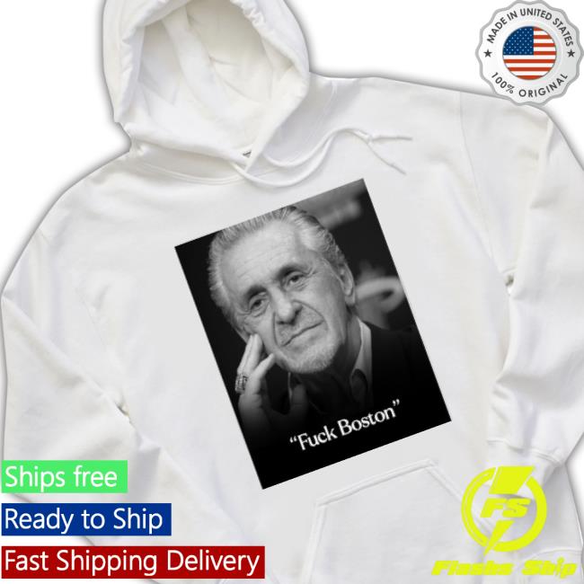 Official Heat Nation Pat Riley Fuck Boston shirt