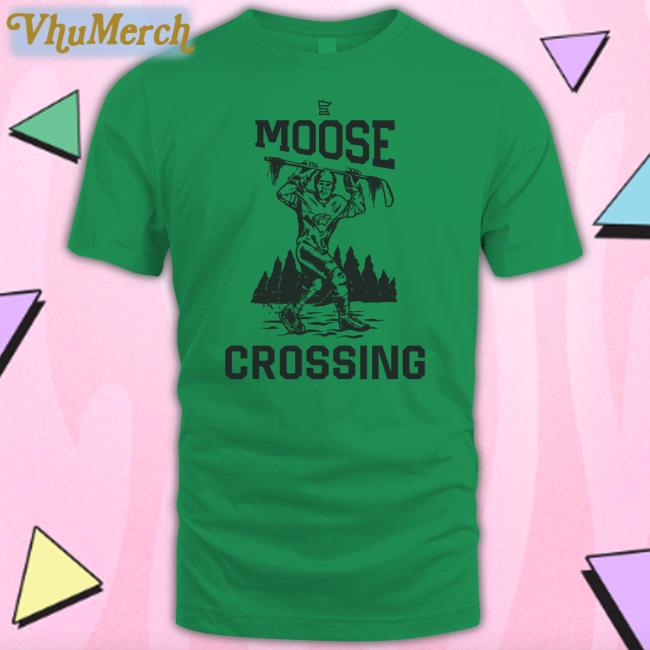 Minnesota Wild Sotastick Moose Crossing Tee Shirts Hockey Lodge Merch