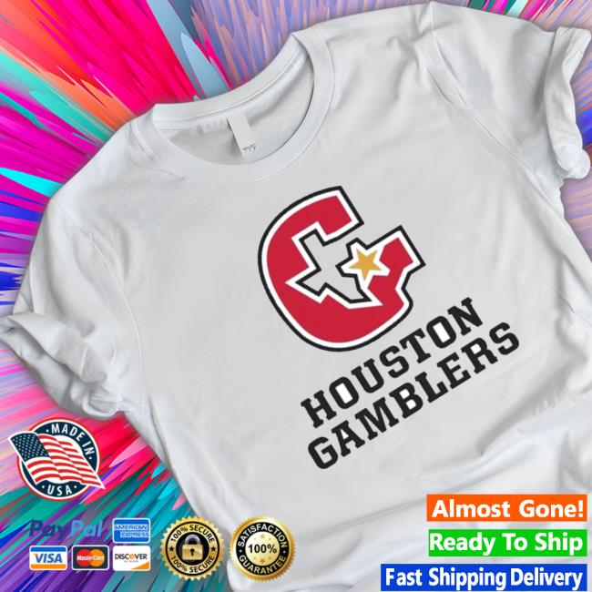 Houston Gamblers Sideline shirt, hoodie, tank top, sweater and long sleeve t-shirt Houston Gamblers Sideline Sweatshirt