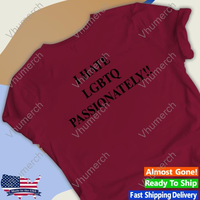 Darrenvickmell3 I Hate Lgbtq Passionately Hoodie