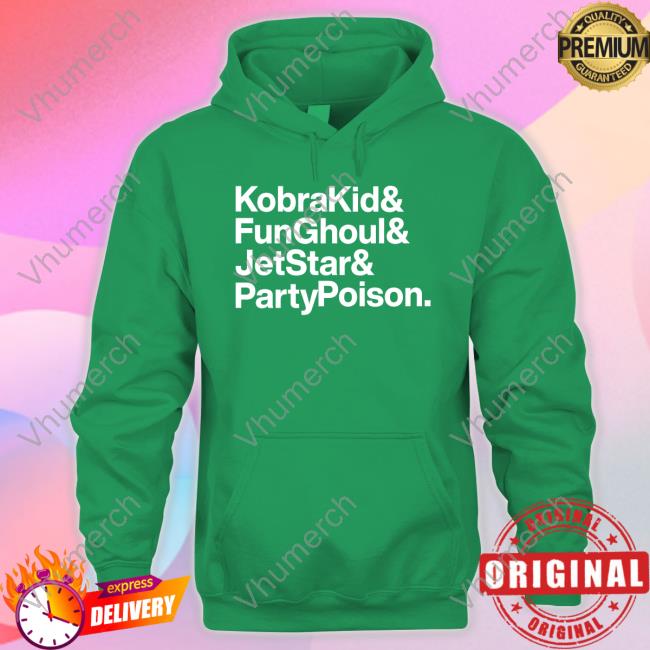 Kobrakid Funghoul Jetstar Partypoison T Shirt Hamtuud