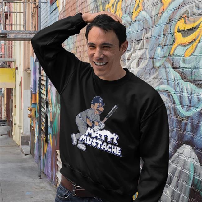 Matty Mustache Hoodie Barstoolsports Store Matty Mustache Sweatshirt Eric Hubbs