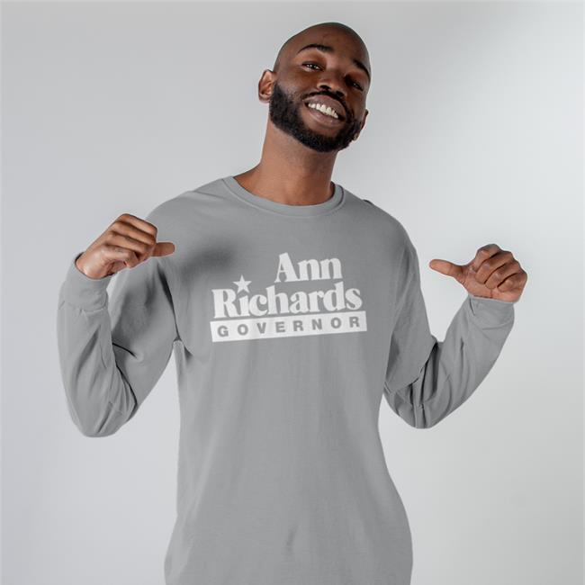 AnvilCards Merch Ann Richards Governor Funny T Shirt