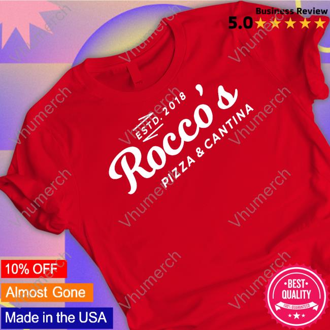Cws Jello Shot Challenge Rocco's Pizza And Cantina Estd 2018 Shirt