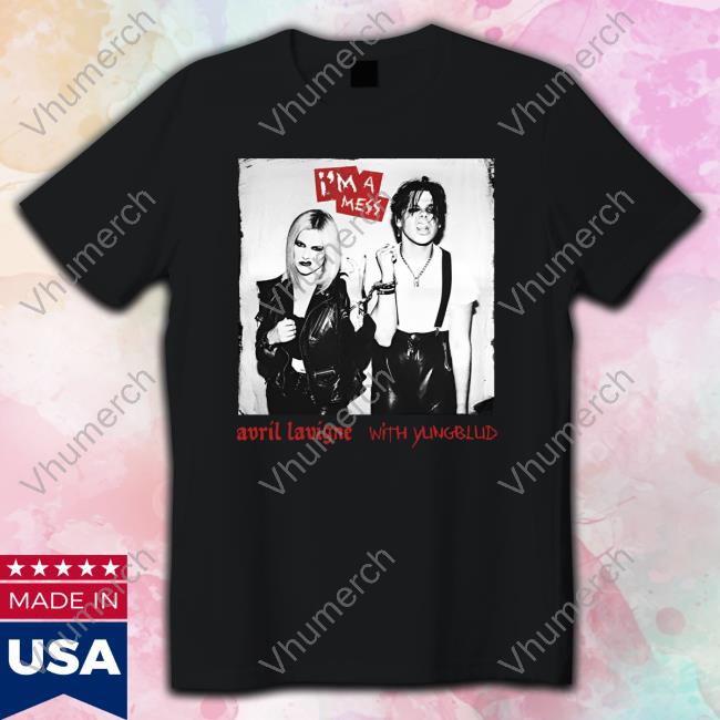 Avrillavigne Store I'm A Mess Avril Lavigne Tee Shirt