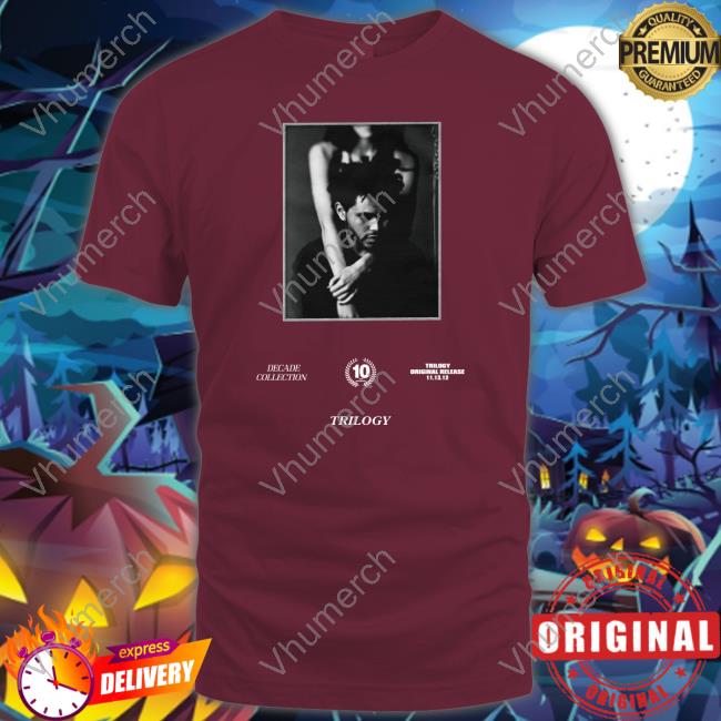 Theweeknd Merch Trilogy Decade Cover Hoodie