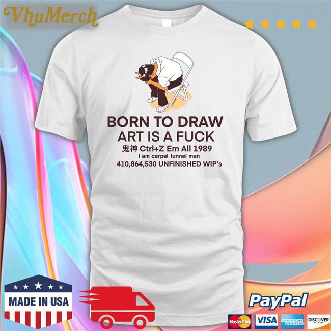 Born To Draw Art Is A Fuck Long Sleeve T Shirt
