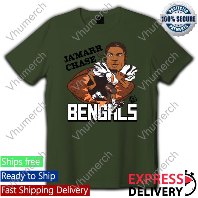 Cincinnati Bengals Ja'marr Chase Hoodie Sweatshirt Cincinnati Bengals Ja'marr Chase Hoodie