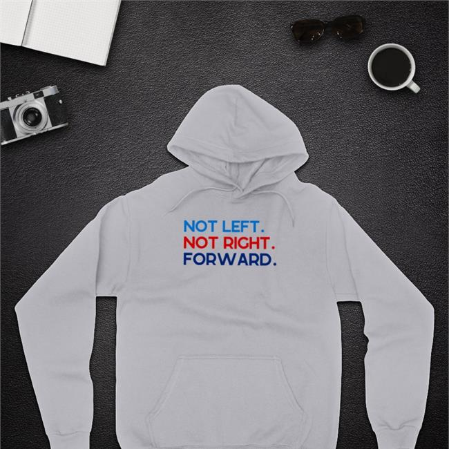 Andrew Yang Not Left Not Right Forward Sweatshirt
