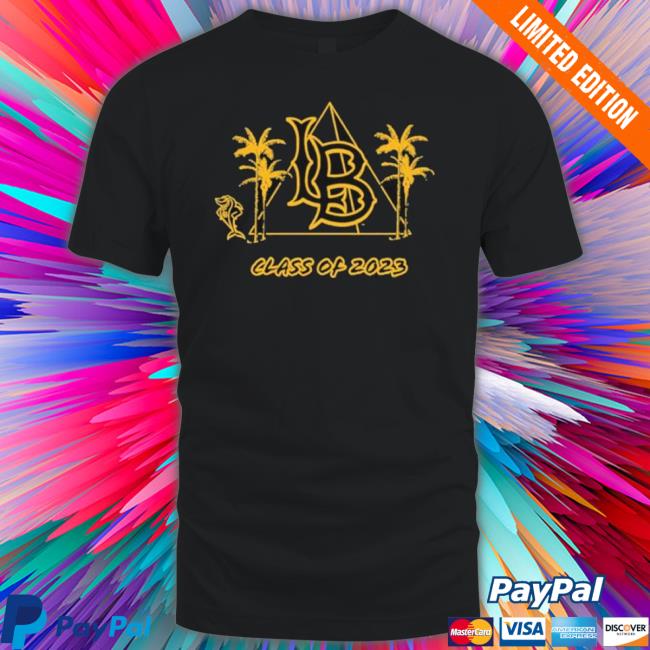 Long Beach State Athletics Grad Lb 2023 Black shirt