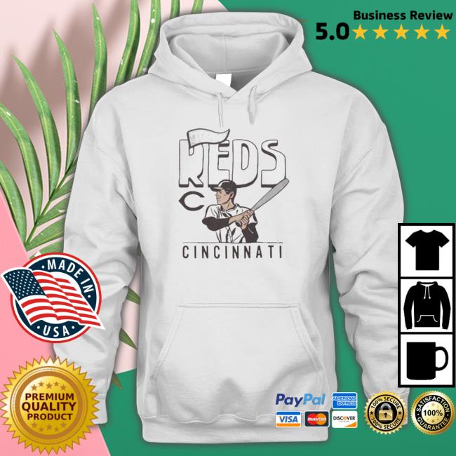 Topps Cincinnati Reds Baseball Crewneck Sweatshirt