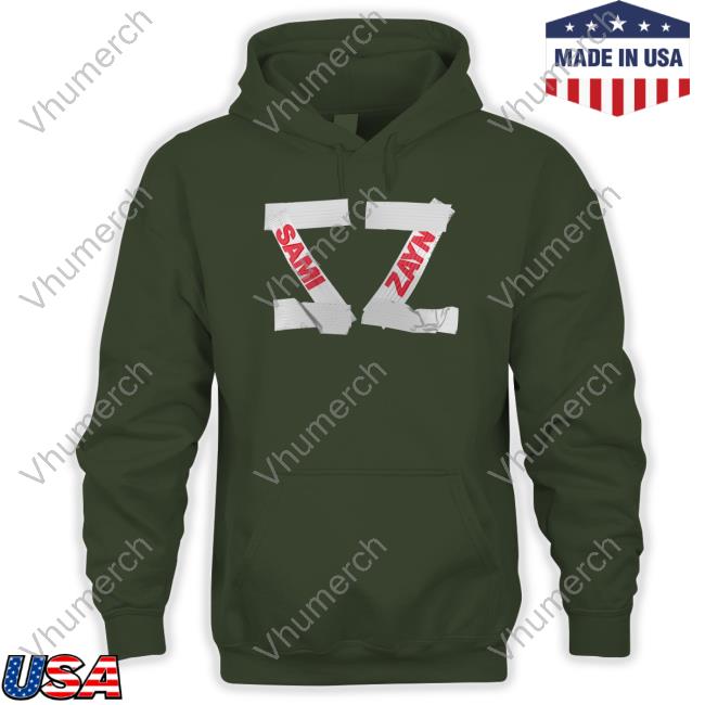 Wwe Sami Zayn Duct Tape T Shirt Sami Zayn Duct Tape Hoodie