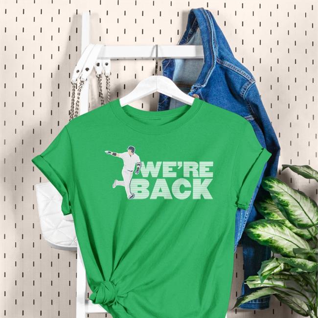 Jomboymedia Store We're Back T Shirt