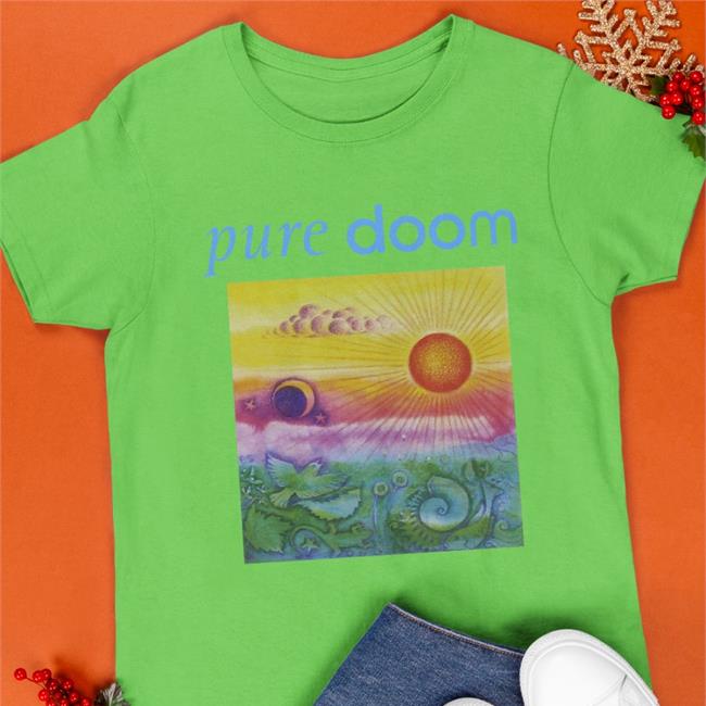 Pure Doom T Shirt Doom Trip Records Pure Doom Shirts