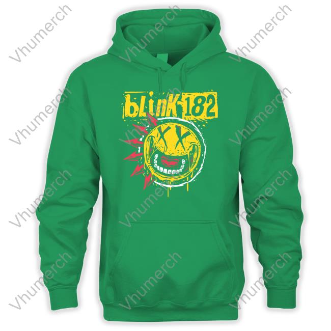 Punk Smiley T Shirt Blink182 Merch Punk Smiley Hoodie