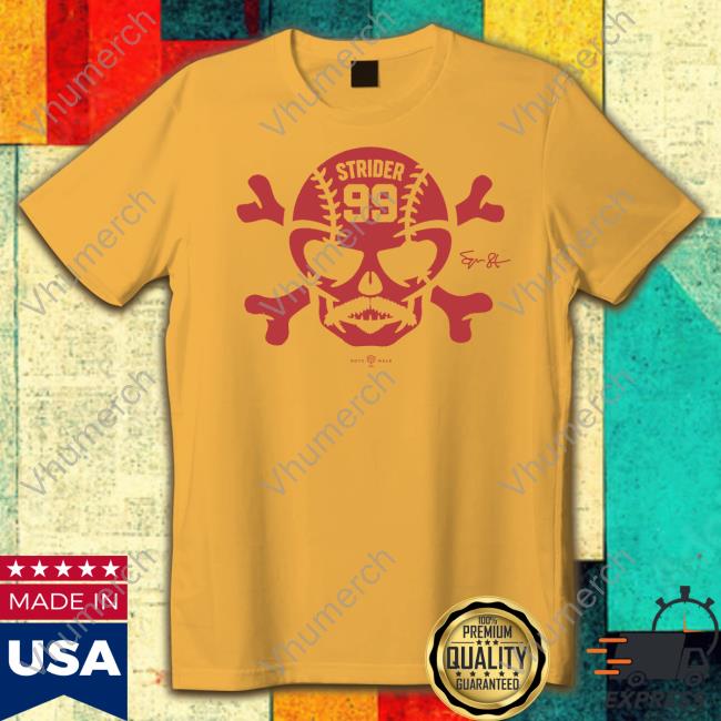Strider 99 Skull Long Sleeve Tee Max Fried Wearing Rotowear Store Spencer Strider Skull Shirt