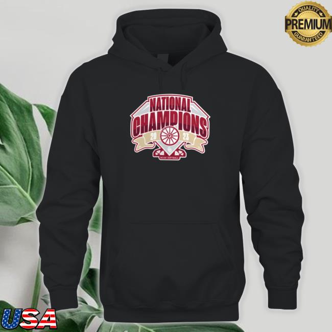Official Oklahoma Sooners Softball 2023 National Champions Shield Logo shirt