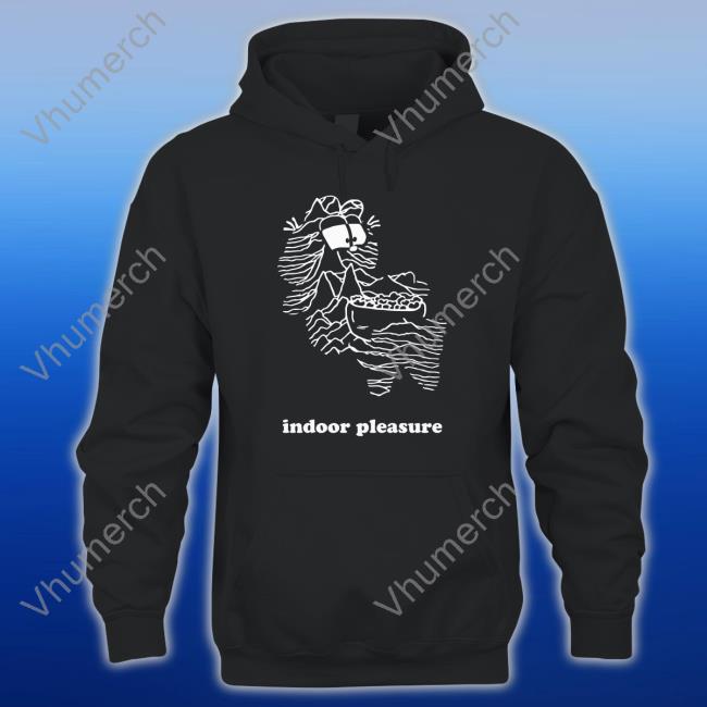 Garfield Indoor Pleasure Sweatshirt Ruinous Media Store Indoor Pleasure Hoodied Sweatshirt