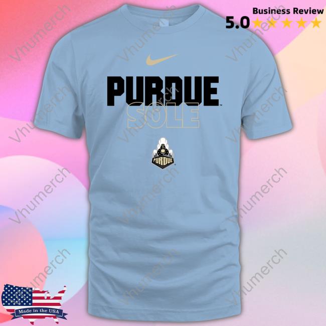 Purdue Boilermakers 2023 Ncaa Sole Bench Tee Shirt Purdue Sole Long Sleeve Tee Shirt