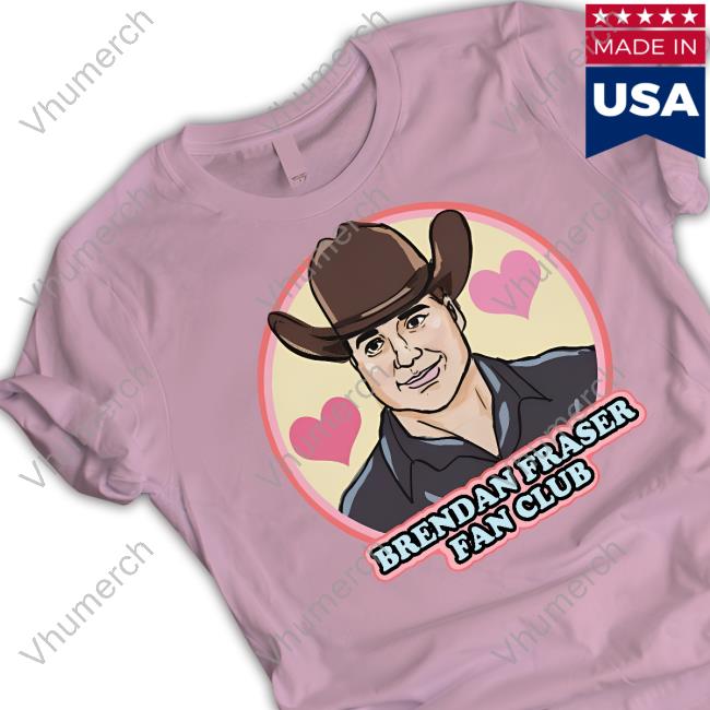 Brendan Fraser Fan Club Tee Shirt