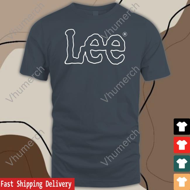 Lee Wobbly Logo T Shirt Lee Wobbly Logo Hoodie
