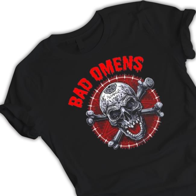 Bad Omens Totenkopf Unheilvoller Shirt