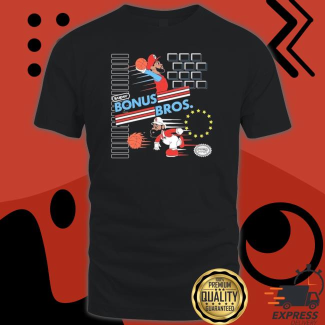 Philadelphia 76Ers Super Bonus Bros Shirt Philadelphia 76Ers Super Bonus Bros Long Sleeve Shirt