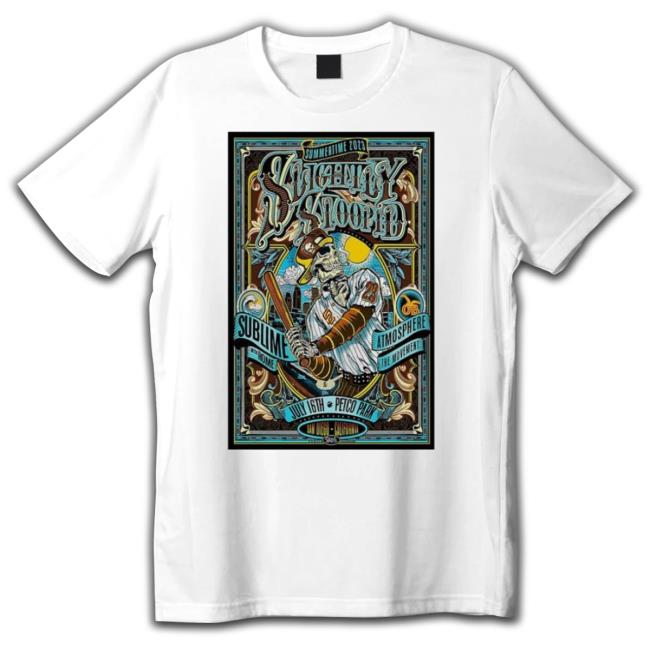 Slightly Stoopid July 16, 2023 Petco Park San Diego, Ca Poster shirt