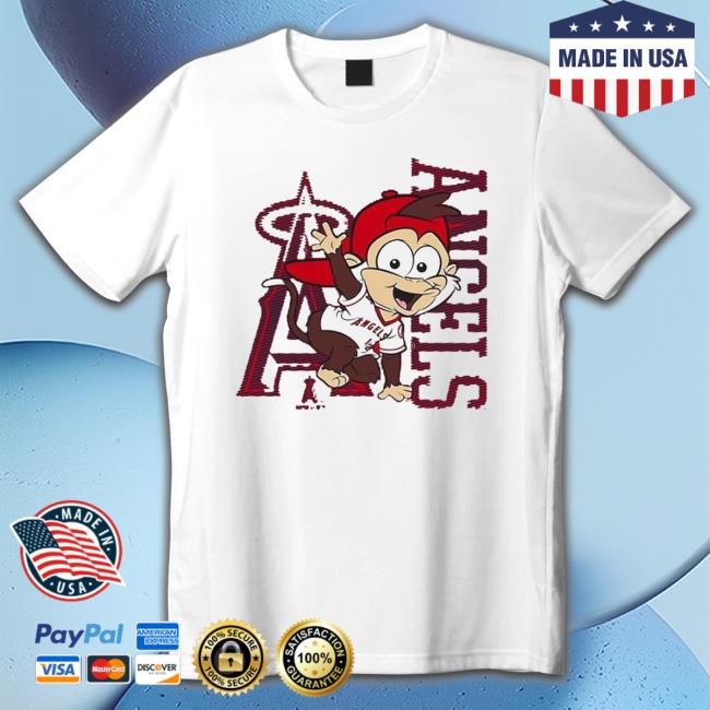 Los Angeles Angels Mascot Rally Monkey Crewneck Sweatshirt