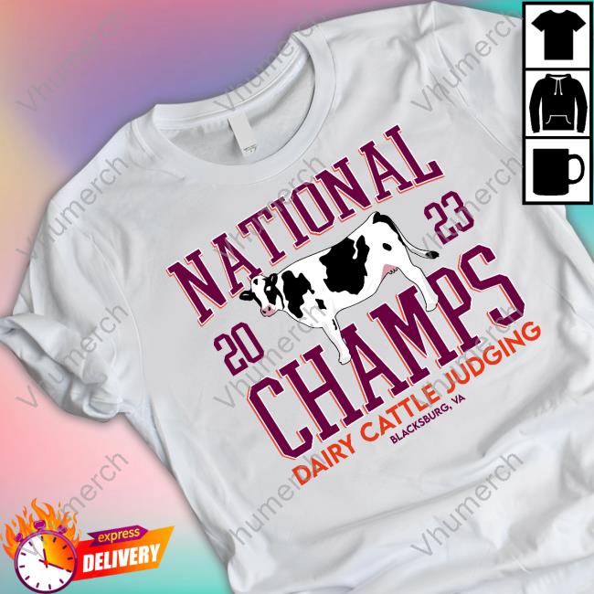 The Swva Shop National 2023 Champs Dairy Cattle Judging New Shirt