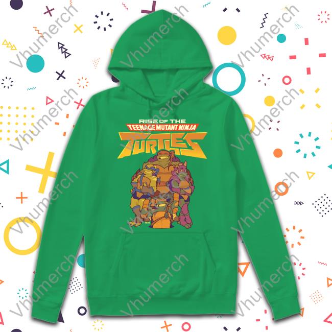 Rise Of The Teenage Mutant Ninja Turtles Tee Copy Of Rottmnt Re-Design Graphic Shirt