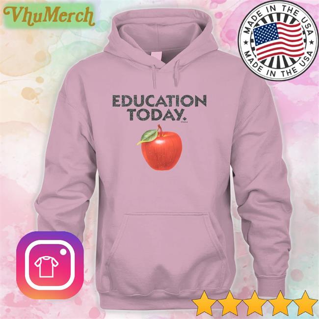 Education Today Tee Shirt Yunhyeong Song Wearing Education Today Tee Shirts