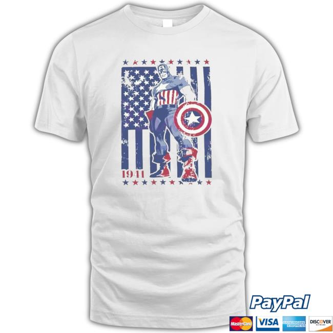 Captain America Svg Marvel Superhero shirt, hoodie, tank top, sweater and long sleeve t-shirt
