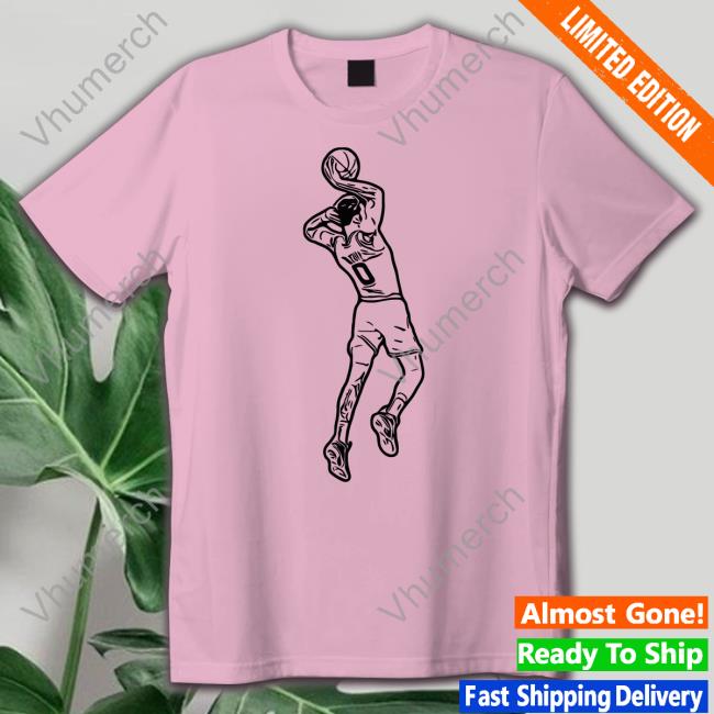 Carina Jayson Tatum Playing Basketballl Tee