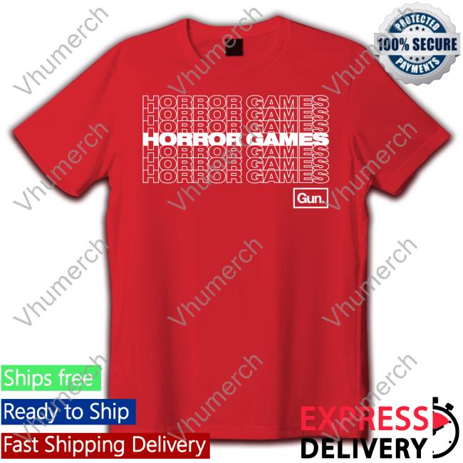 Guns Merch Horror Games Shirts Horror Games Tee