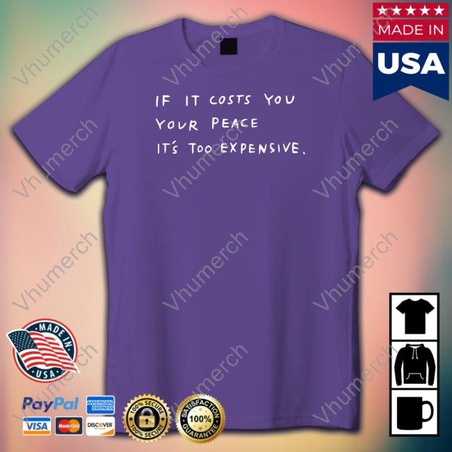 Ashley Darby The Cost Of Peace Tee Wearthepeace Merch