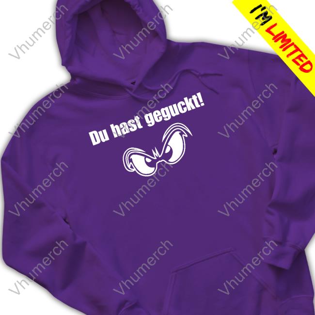 Du Hast Geguckt T Shirt Pogobär Du Hast Geguckt Tee Shirt Trollpunk69
