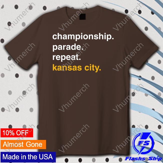 Barstool Sports Store Championship Parade Repeat Kansas City Shirt Cprk Shirt