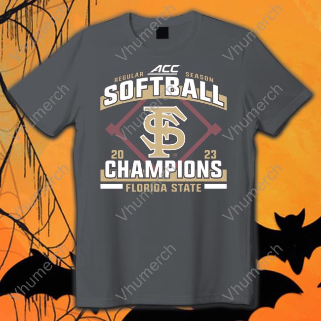 Seminoles Store Blue 84 Garnet Florida State Seminoles 2023 Acc Softball Regular Season Champions Hooded Sweatshirt